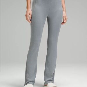 Lululemon Ribbed Softstreme Zip-Leg High-Rise Pant
